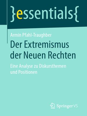 cover image of Der Extremismus der Neuen Rechten